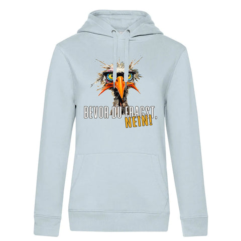 Bevor du Fragst  Damen Kapuzenpulli Queen