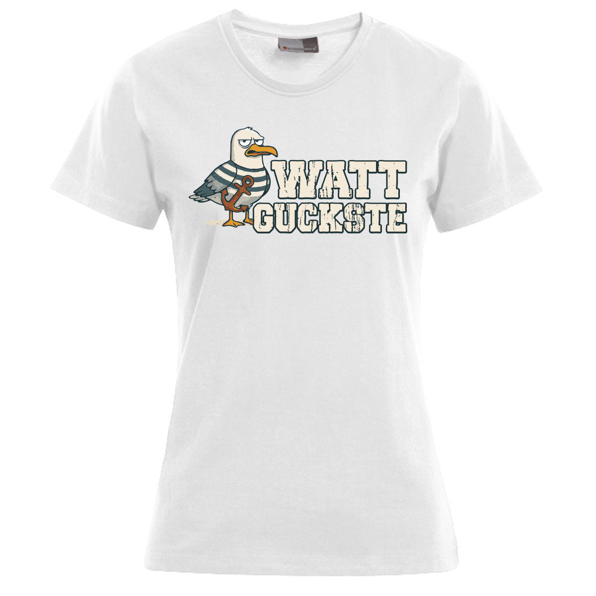 Watt guckste Damen T-Shirt