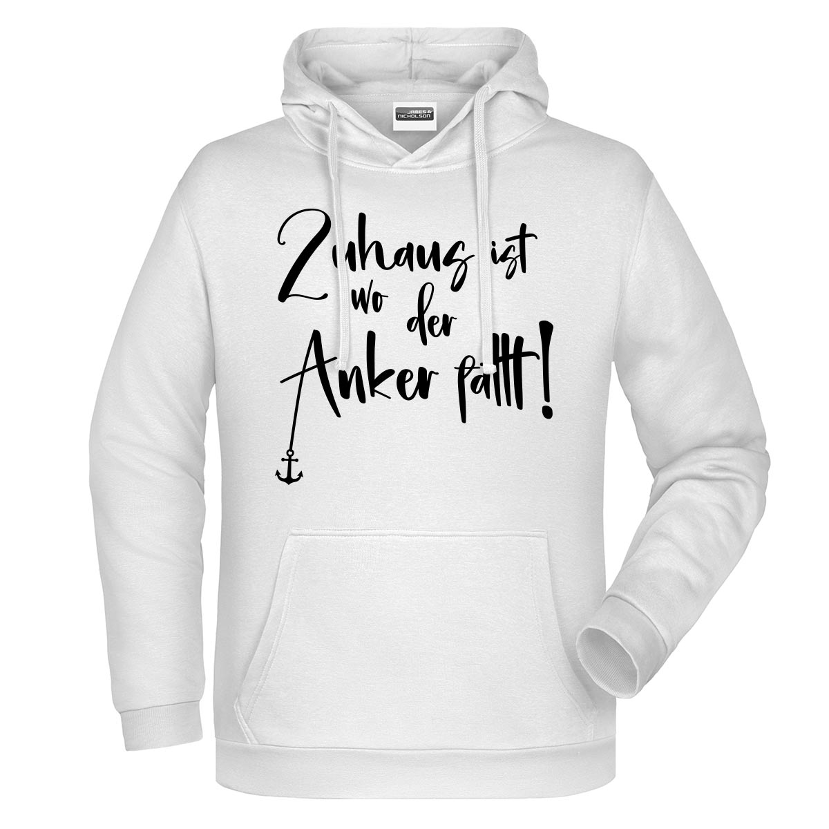 Zu Haus Herren Komfort Kapuzenpulli