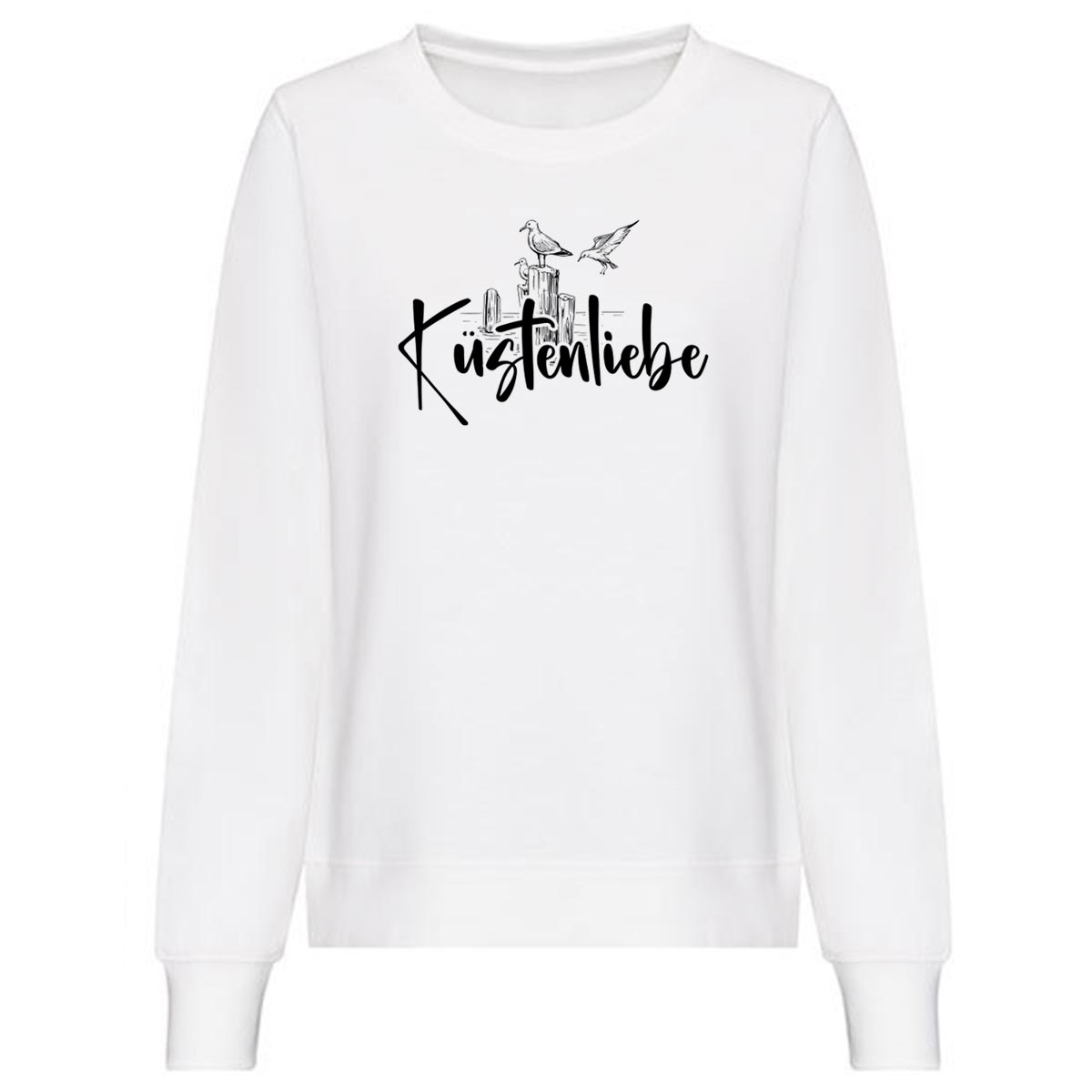 Küstenliebe Möwe Damen Pulli