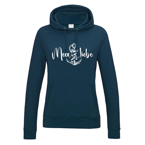 Meer liebe Damen Kapuzenpulli