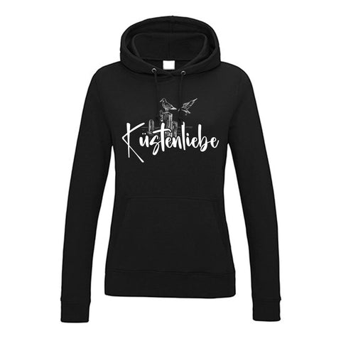 Küstenliebe Möwe Damen Kapuzenpulli