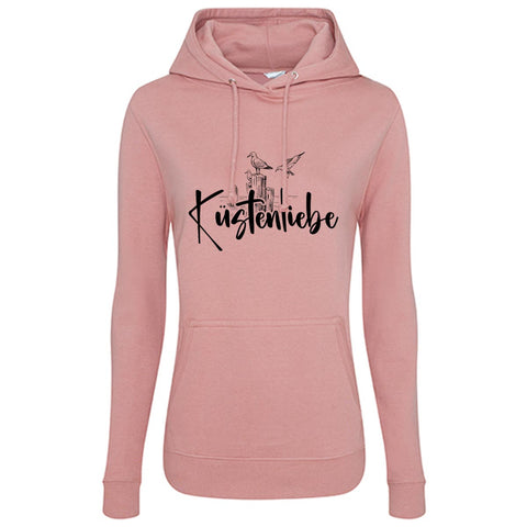 Küstenliebe Möwe Damen Kapuzenpulli