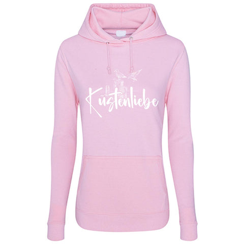 Küstenliebe Möwe Damen Kapuzenpulli