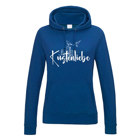 Küstenliebe Möwe Damen Kapuzenpulli